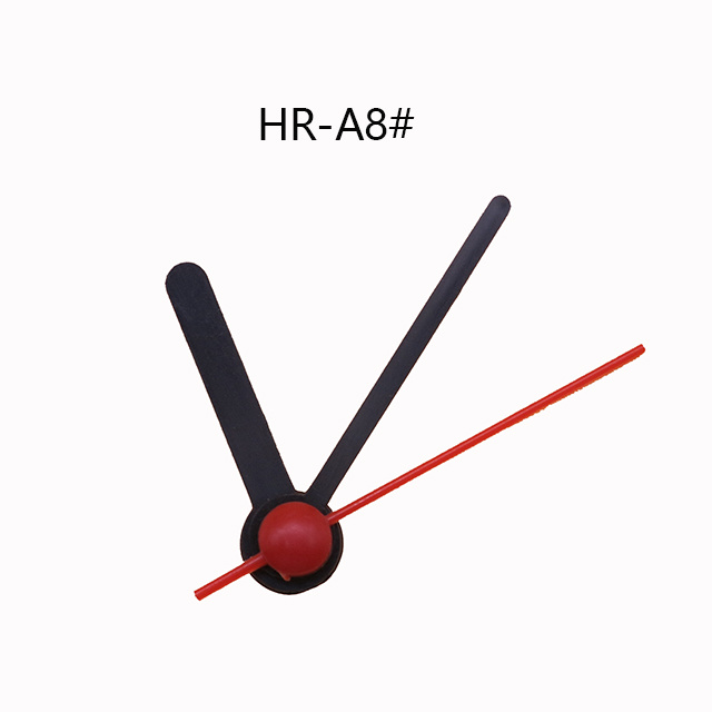 Hr-A8 28.5 mm Small Black Clock Hands for Alarm Clock Parts