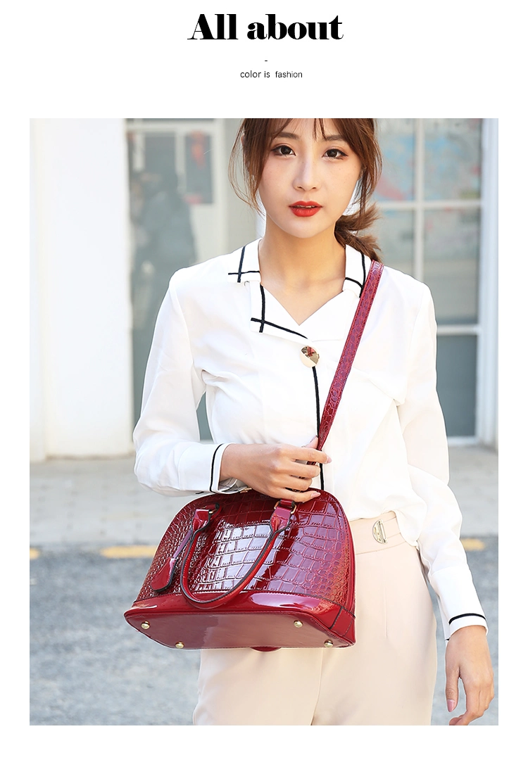 Luxury Cowhide Leather Ladies Bags Woman Tote Bag Fake Python Skin Leather Handbags Ladies Handbag