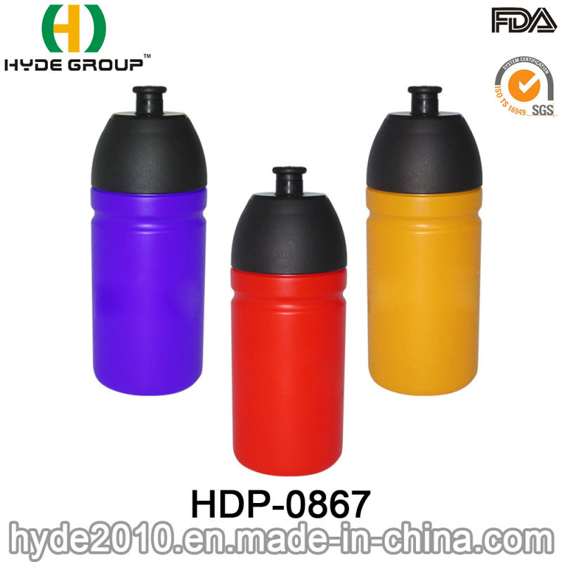 500ml Portable Outdoor Travel Plastic Drinking Water Bottle (HDP-0867)