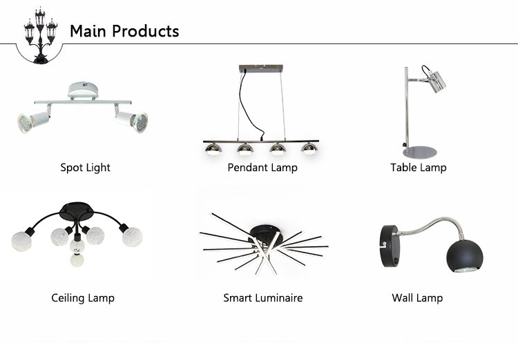 Luxury Style Surface Mounted LED Hanging Interior Lamp Pendant Lamp Light