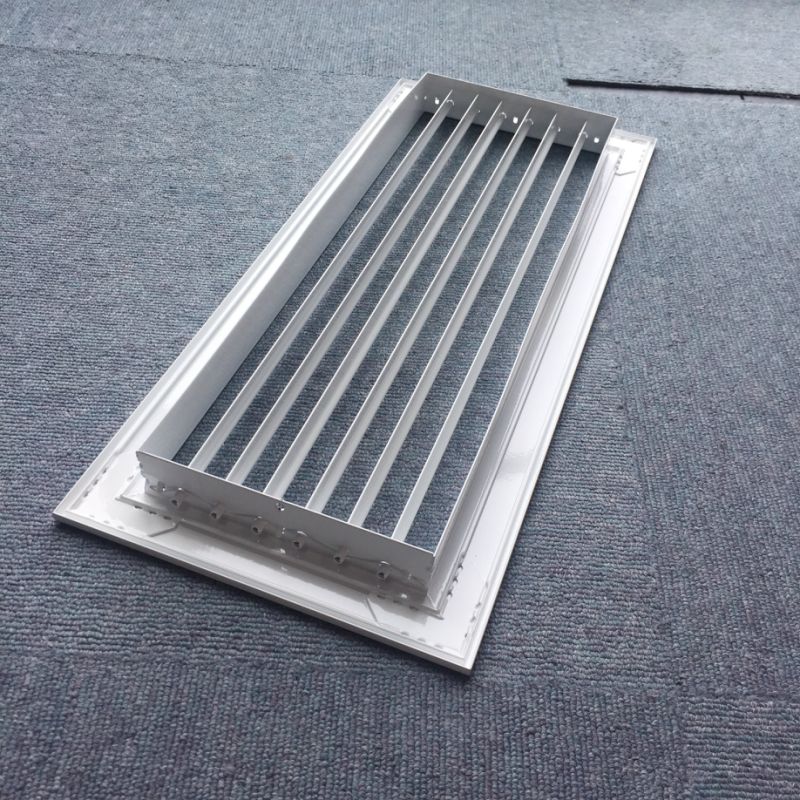 HVAC Aluminum China Supplier Air Grille Single Deflection Diffuser for Ventilation