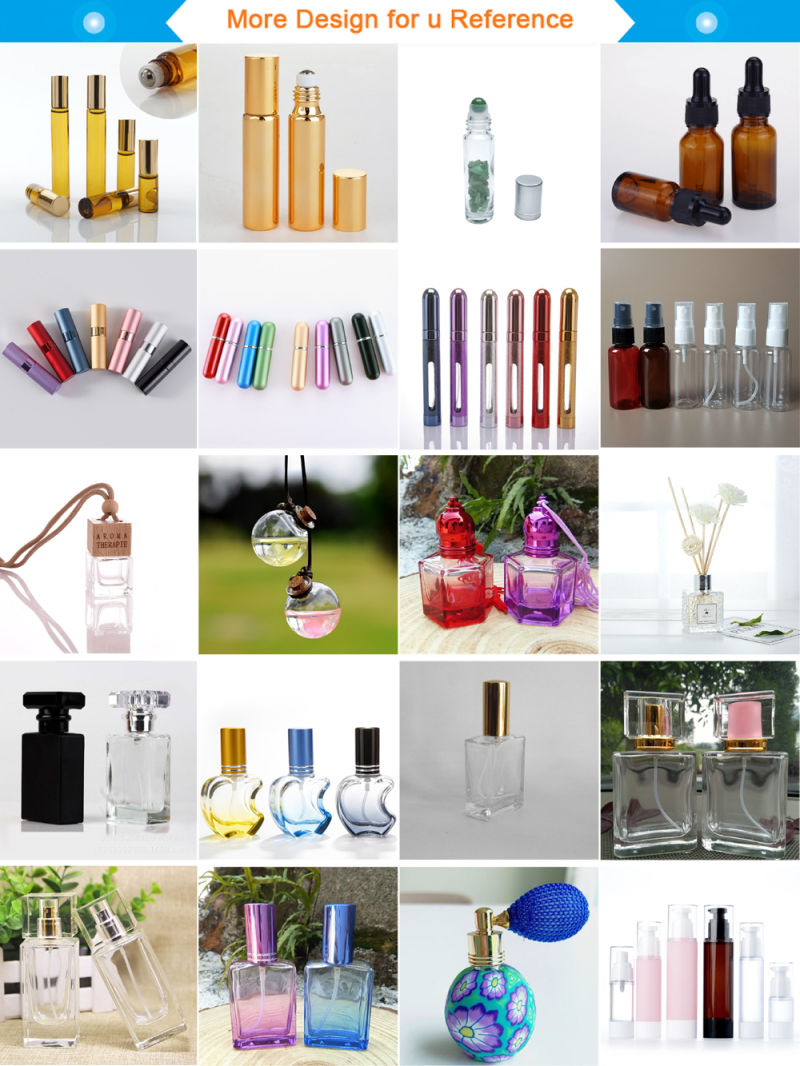 5ml 10ml Glass Perfume Bottle for Cosmetic Round Empty Bottle