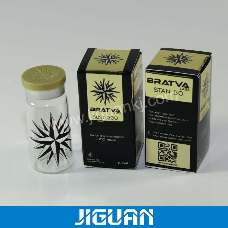 Custom Medical Vial Box for 10ml Glass Bottle