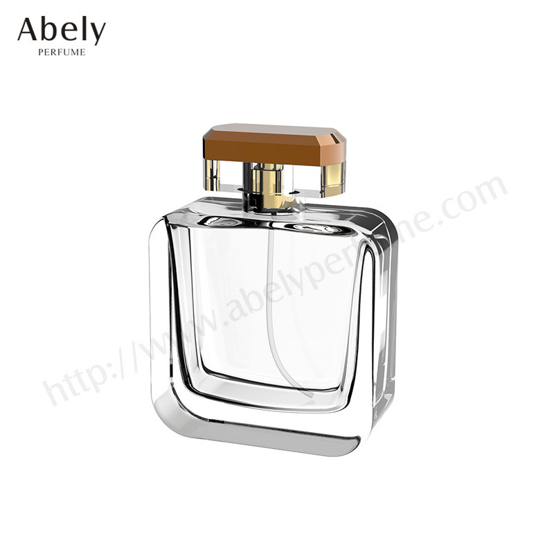 Rectangle Design Glass Perfume Bottle 100ml for Men and Women