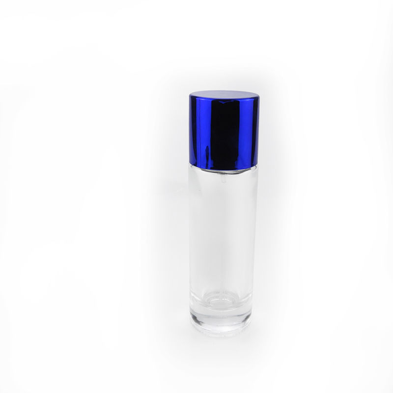 Custom Cap 50ml 100ml Empty Glass Perfume Bottle with Pump