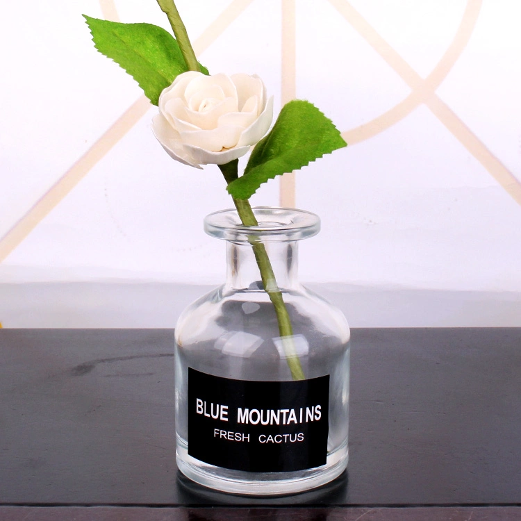 Elegant Round Glass Diffuser Aroma Bottle 120ml