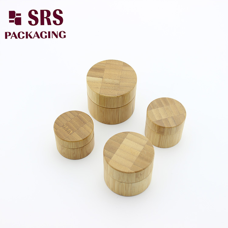 Bj 10ml 15ml 20ml 30ml 50ml 150ml 200ml 250ml Bamboo Jar 100ml with PP Inner Jar