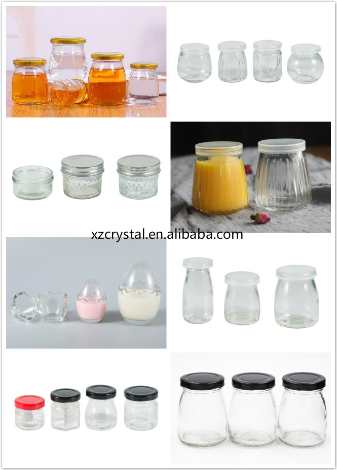 Mini Classic Diamond Food Storage Jar Jam Jelly Pudding Tomato Sauce Jar Wholesale 100ml