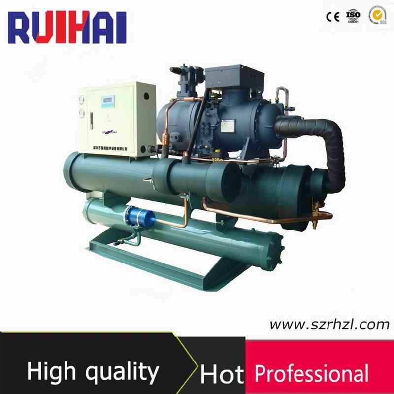 Compressed Air Cooling Chiller / Semi-Hermetic Screw Water Cooled Chiller