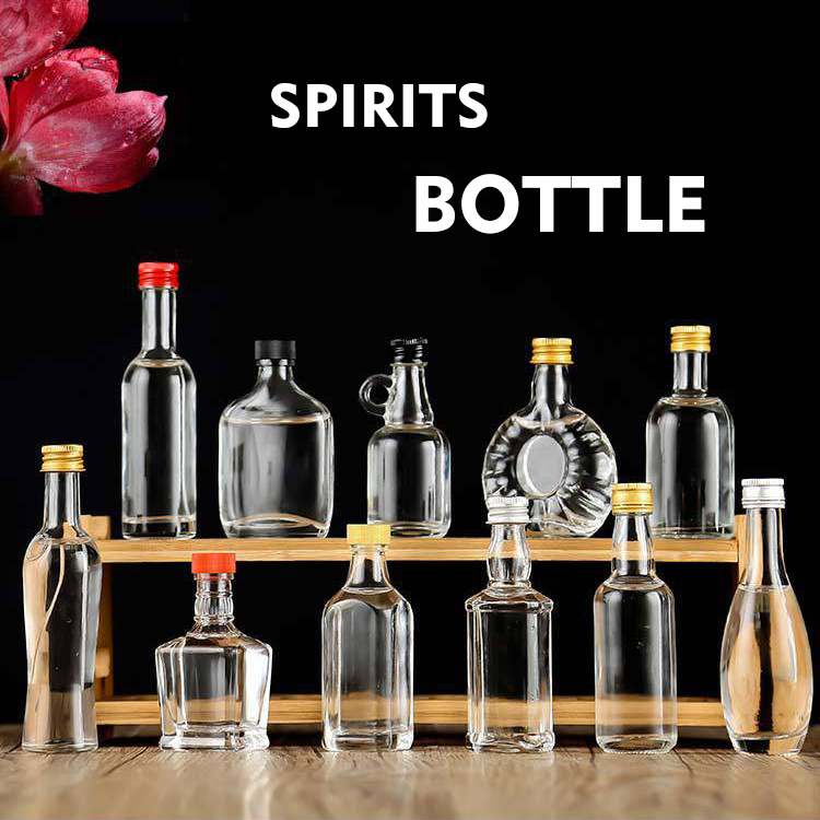 30/50/100 Ml Glass Spirits Bottle