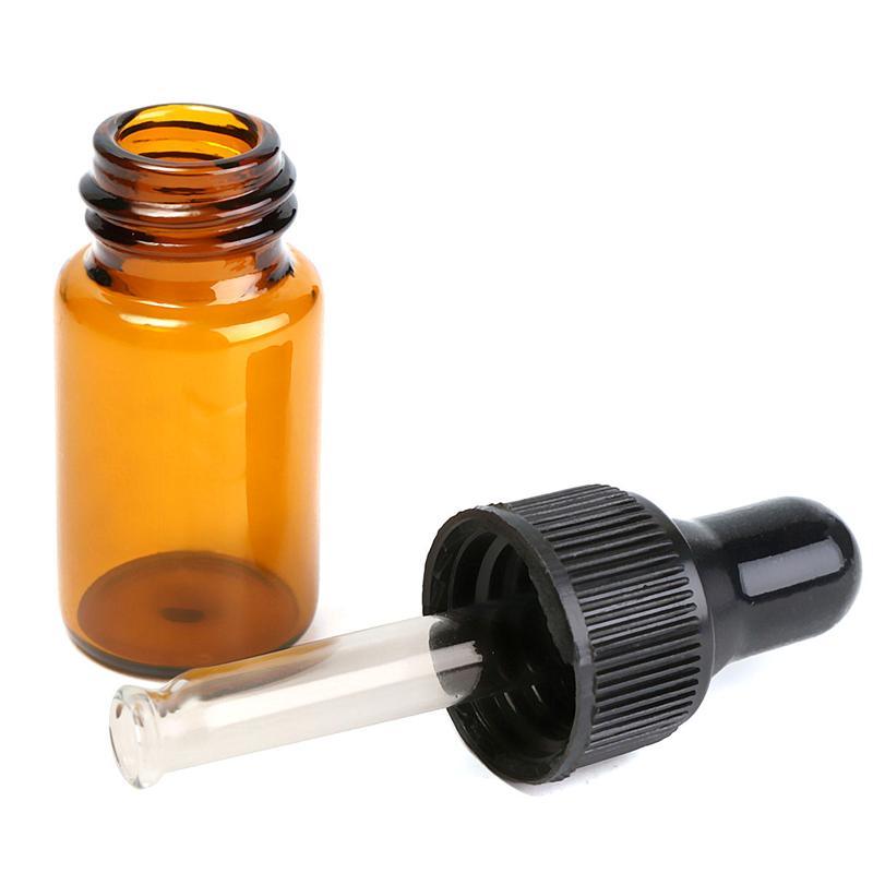 Mini Size Glass Dropper Bottle Empty Oil Bottle for Cosmetics