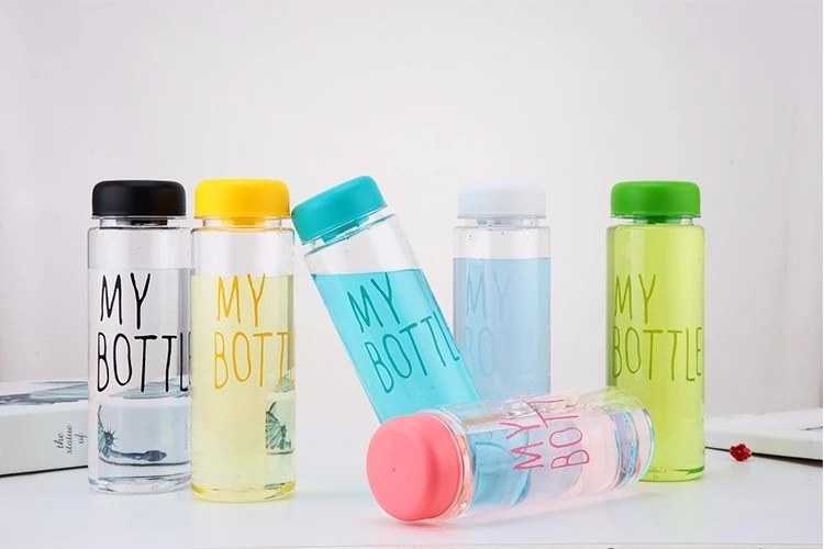500ml Plastic Water Bottle Custom BPA Free My Bottle