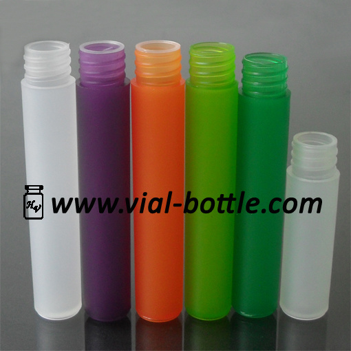 Colorful Frosted Plastic Bottle for Skin Care Screw Neck (HVPB025)
