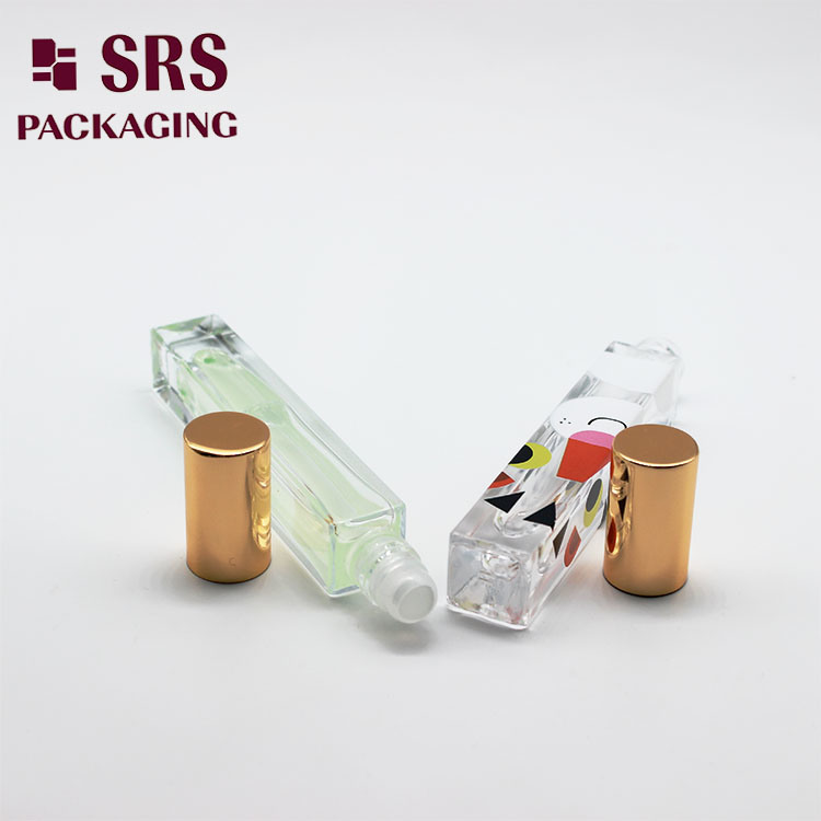 10ml Transparent Glass Roller Bottle for Fragrance