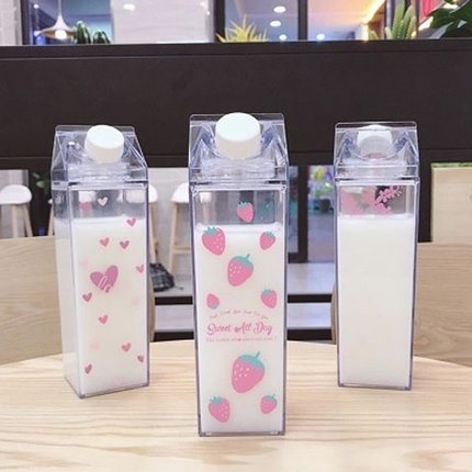 500ml 16oz Plastic Bottle for Milk Juice 2021 Plastic Bottle