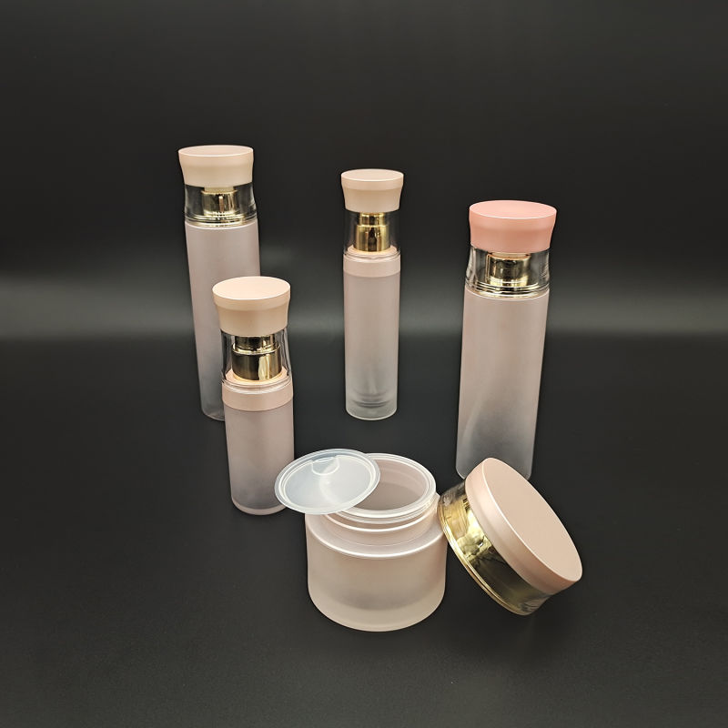 30ml 50ml 150ml 180ml Luxury Acrylic Cosmetic Packing Lotion Pump Bottle and Cream Jar