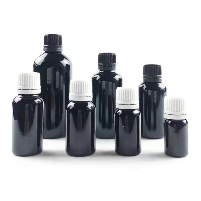 30ml 50ml 100ml Europe Bottle Violet Black Glass Dropper Bottle