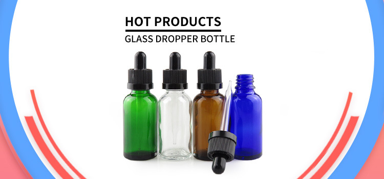 Matte Black Frosted Glass Dropper Bottle 5ml Essential Oil Bottle