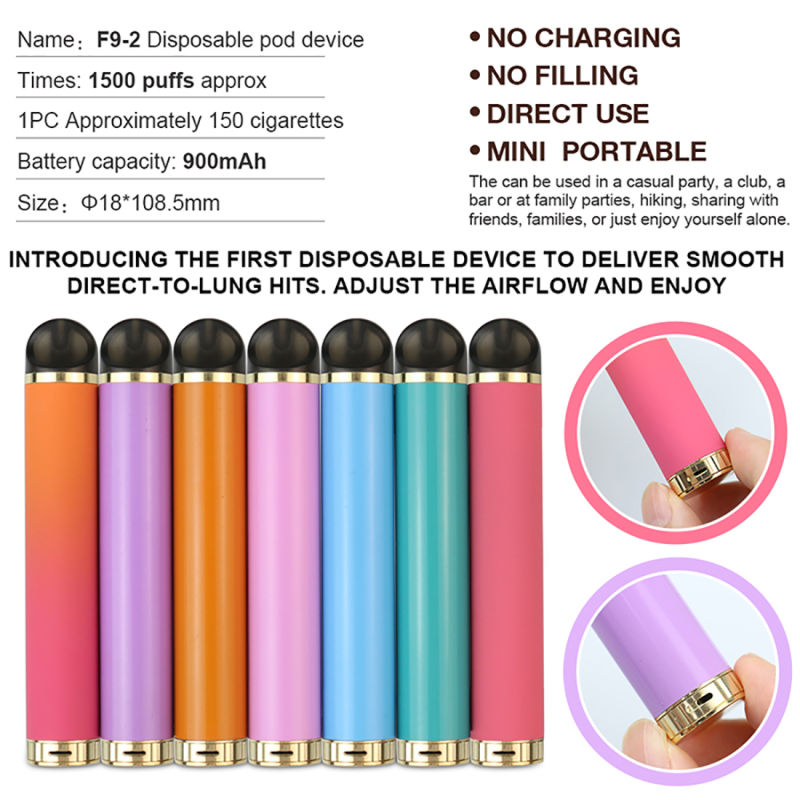New Popular Dispsable Vape 1500 Puffs New Functional Electronic Cigarette OEM/ODM