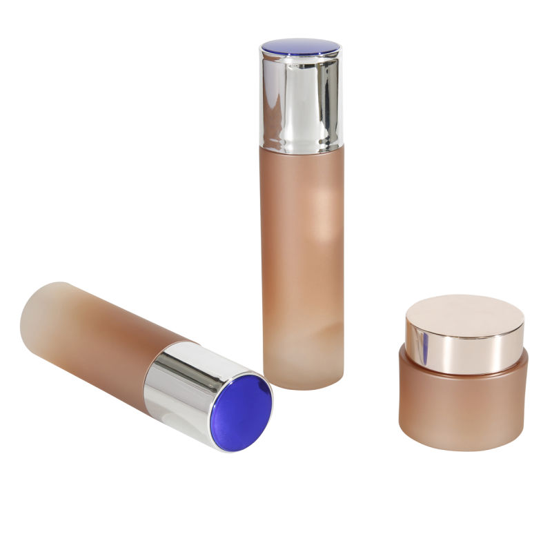 Luxury Cosmetic Packaging Red Skincare 30ml 50ml 150ml 180ml Press Pump Jar Plastic Bottles