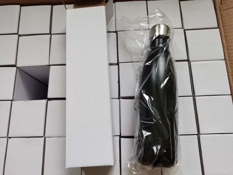 500ml Double-Layer Vacuum Cola Bottle Outdoor Sports Bottle on Sale