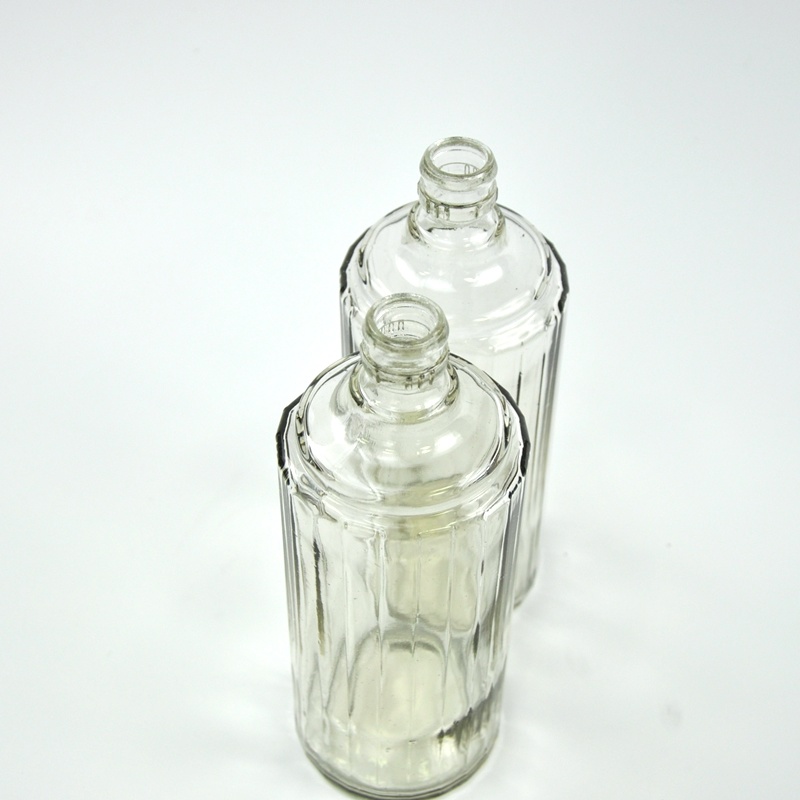 Round Glass Bottle / Transparent Glass Bottle for Packaging
