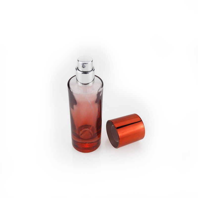 Custom Cap 50ml 100ml Empty Glass Perfume Bottle with Pump