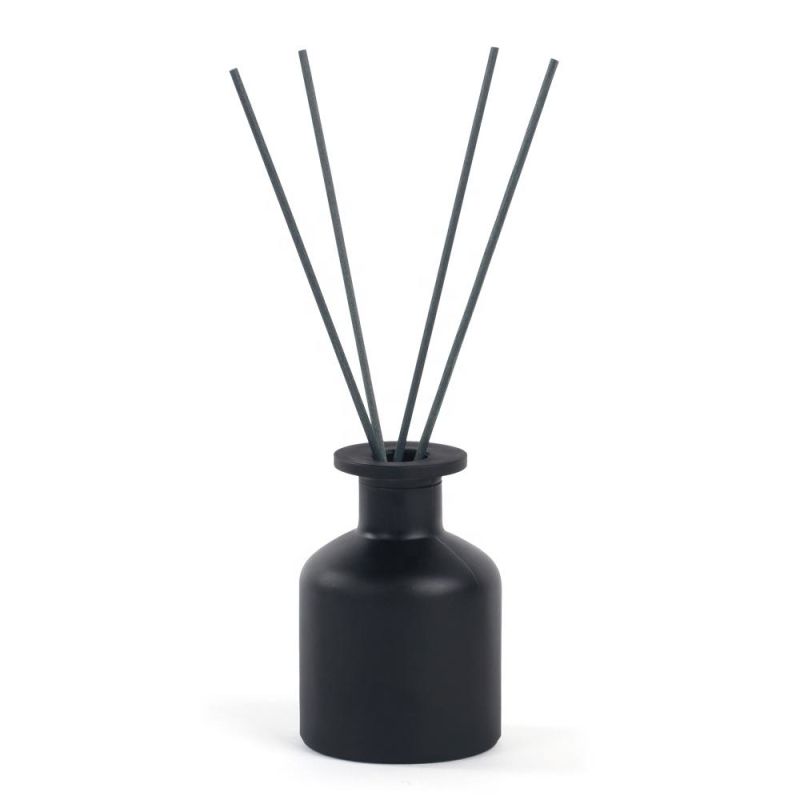 Wholesale Black Empty 150ml Round Reed Diffuser Bottle for Fragrance