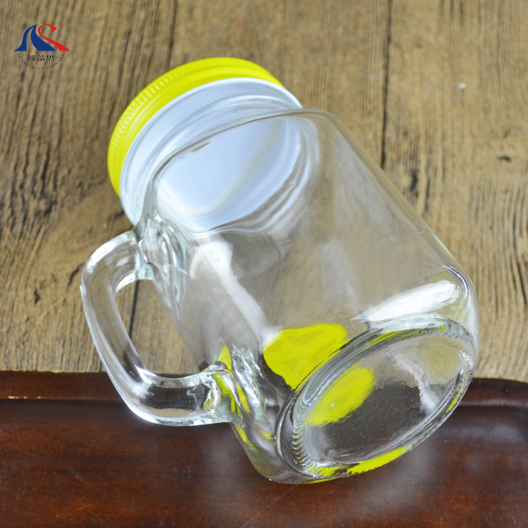 500ml Standard Size Emoji Bottle for Water Juice Bottle with Straw Hole