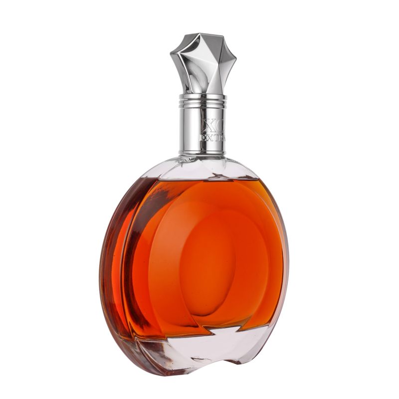 Empty Brandy Bottle 750 Ml Cork Top Xo Brandy Bottle