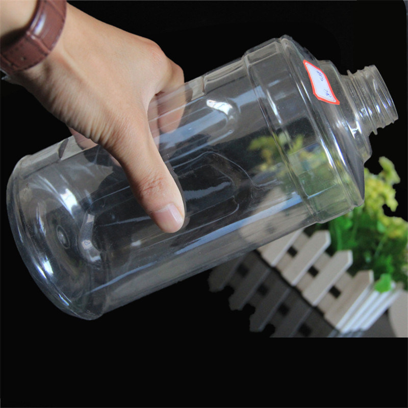 Transparent Square Round Car Glass Water Antifreeze Packaging Bottle Car Glass Water Bottle