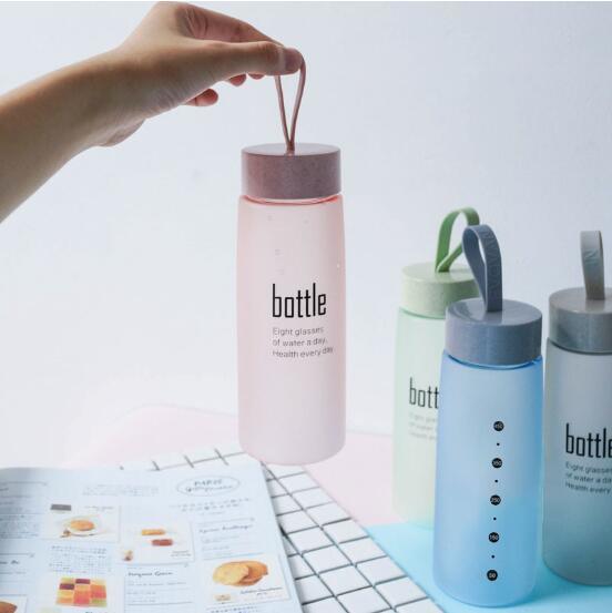New Style Beautiful Portable Kids Plastic Water Bottle with Handle Plastic Kids Water Bottle