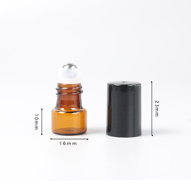 30ml Mini Amber Glass Bottle for Essential Oil