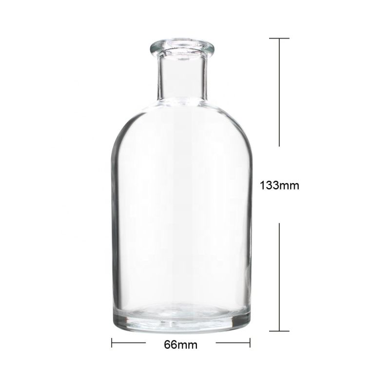 Popular 150ml Diffuser Glass Bottle with Screw Caps Reed Diffuser Perfume
