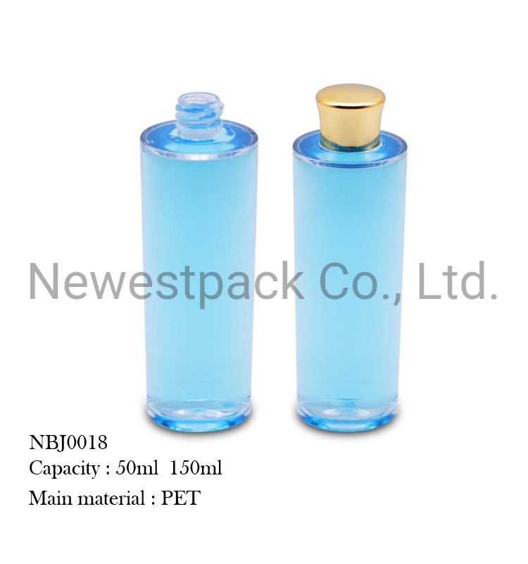 Wholesale Screw Cap 50ml 150ml Cosmetic Packaging Toner Bottle