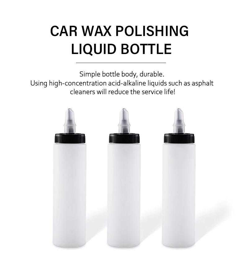 300ml Car Wax Polishing Sub-Bottle Car Beauty Tool Multi-Function Bottle