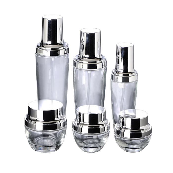50ml 100ml 150ml 200ml Sprayed Top Glass Perfume Lotion Bottle