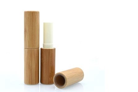 Cosmetic Packaging Empty Bamboo Empty Lipstick Tube 5g