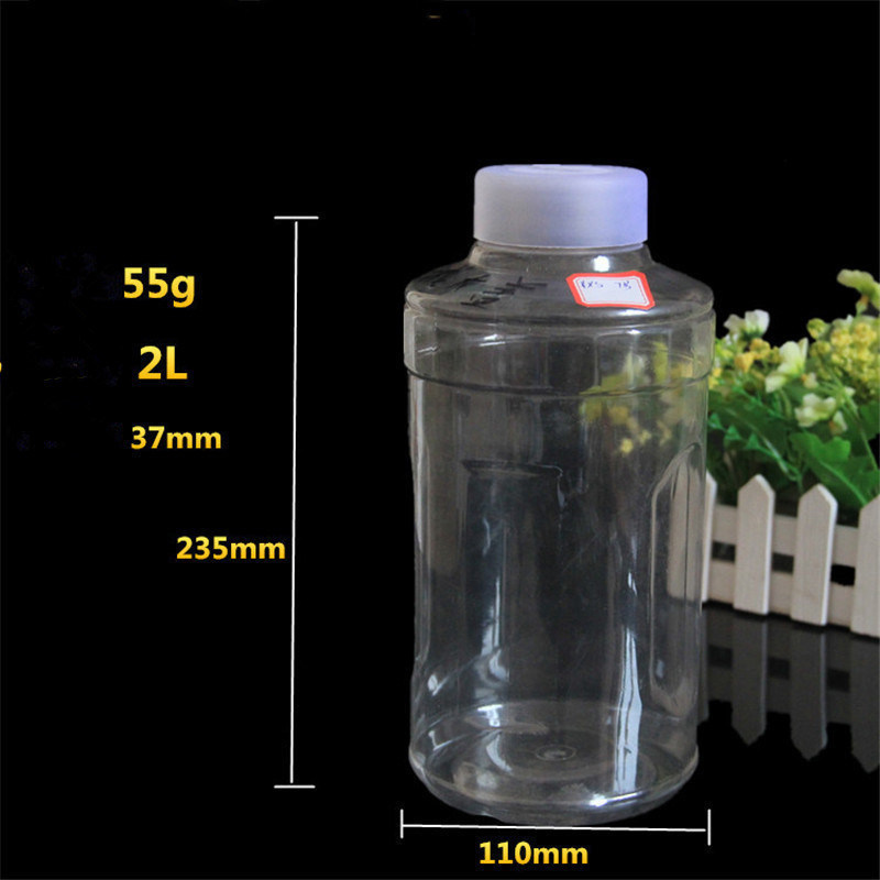 Transparent Square Round Car Glass Water Antifreeze Packaging Bottle Car Glass Water Bottle