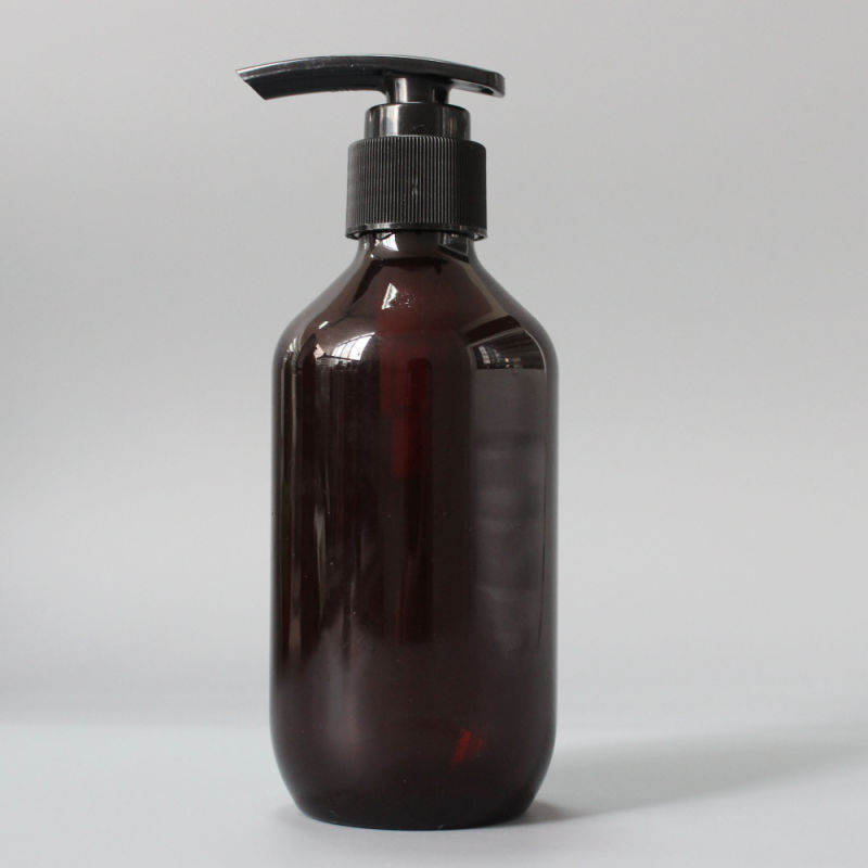 500 Ml Amber Pet Shampoo Bottle Cosmetic Lotion Pump Bottles