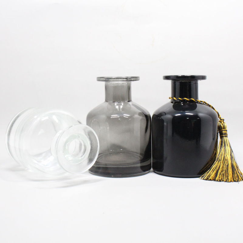 Fancy Round Pot-Bellied 100ml 150ml Reed Diffuser Glass Bottle