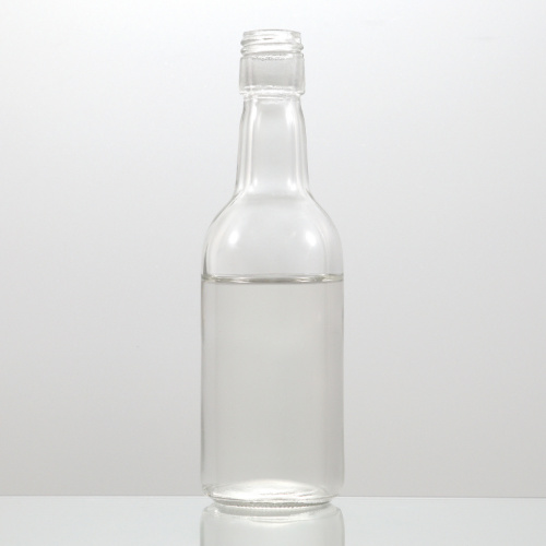 Factory Direct Sale Flint Bottle of Spirit Style Screw Top Glass Wine Bottle