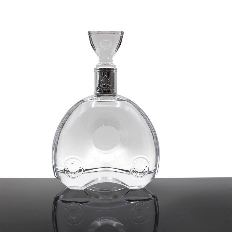100ml-1000ml Transparent Flint Glass Alcohol Bottle