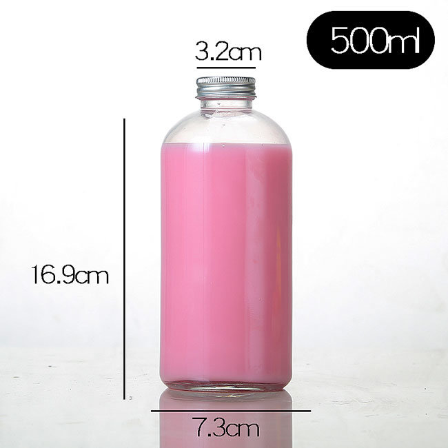 500ml Glass Milk Bottle/Beverage Bottle