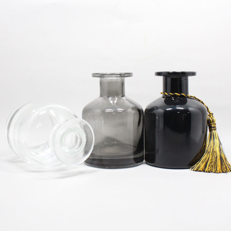 Home Diffuser Fancy Round Pot-Bellied 100ml 150ml Reed Diffuser Glass Bottle