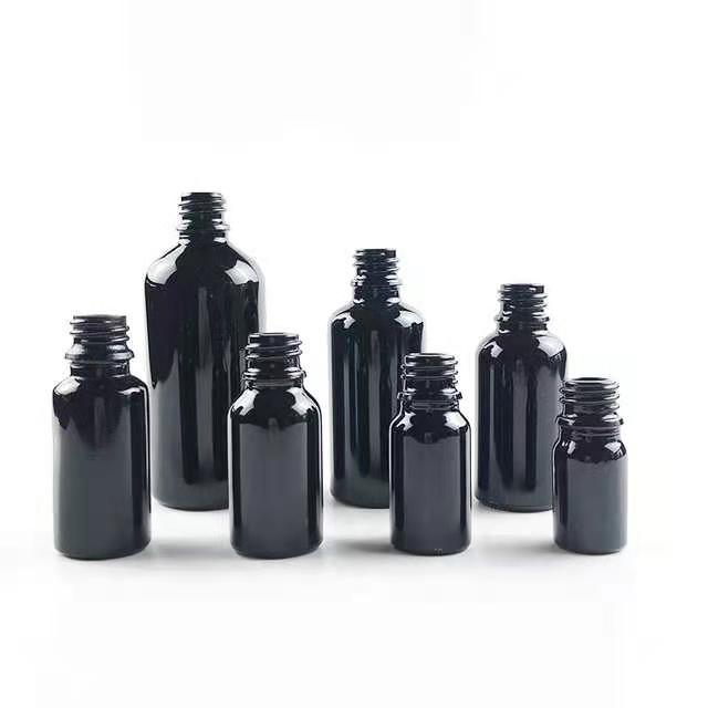 30ml 50ml 100ml Europe Bottle Violet Black Glass Dropper Bottle