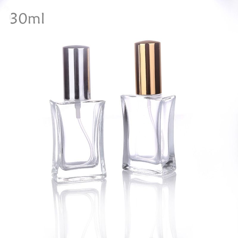 100ml Pink Square Empty Glass Perfume Bottle