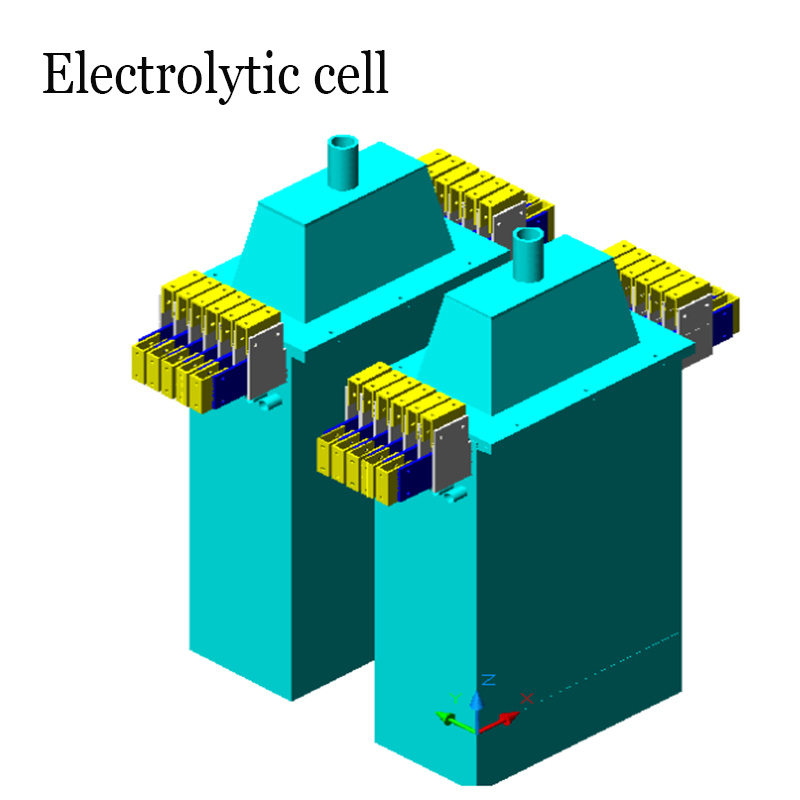 Bipolar Type Electrolytic Cell Industry Undivided Cell Electrolyzer for Succinic Acid