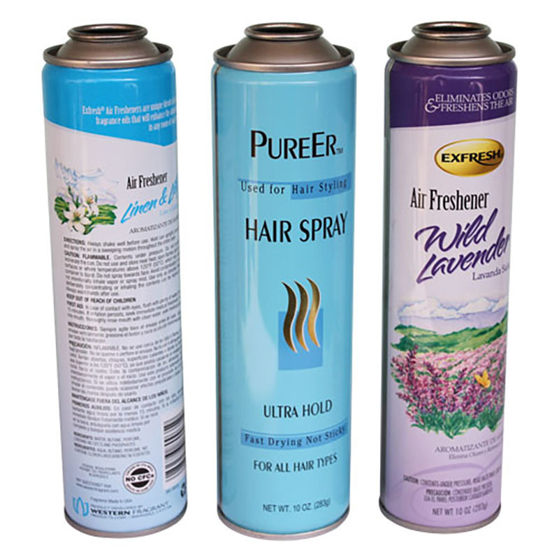 Multipurpose Capacity Empty Aerosol Tinplate Empty Spray Can China Manufacturer