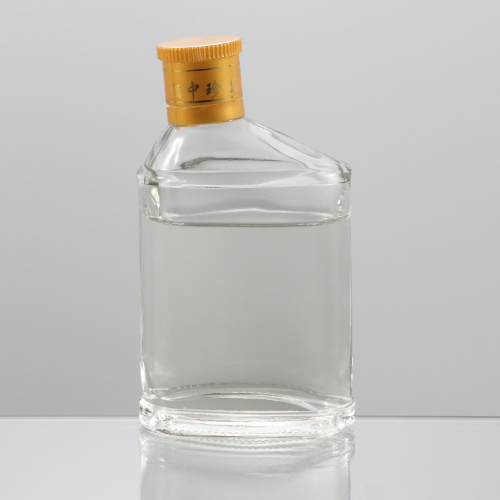 Factory Direct Sale 100ml Wine Glass Bottle with Plastic Cap Glass Bottle